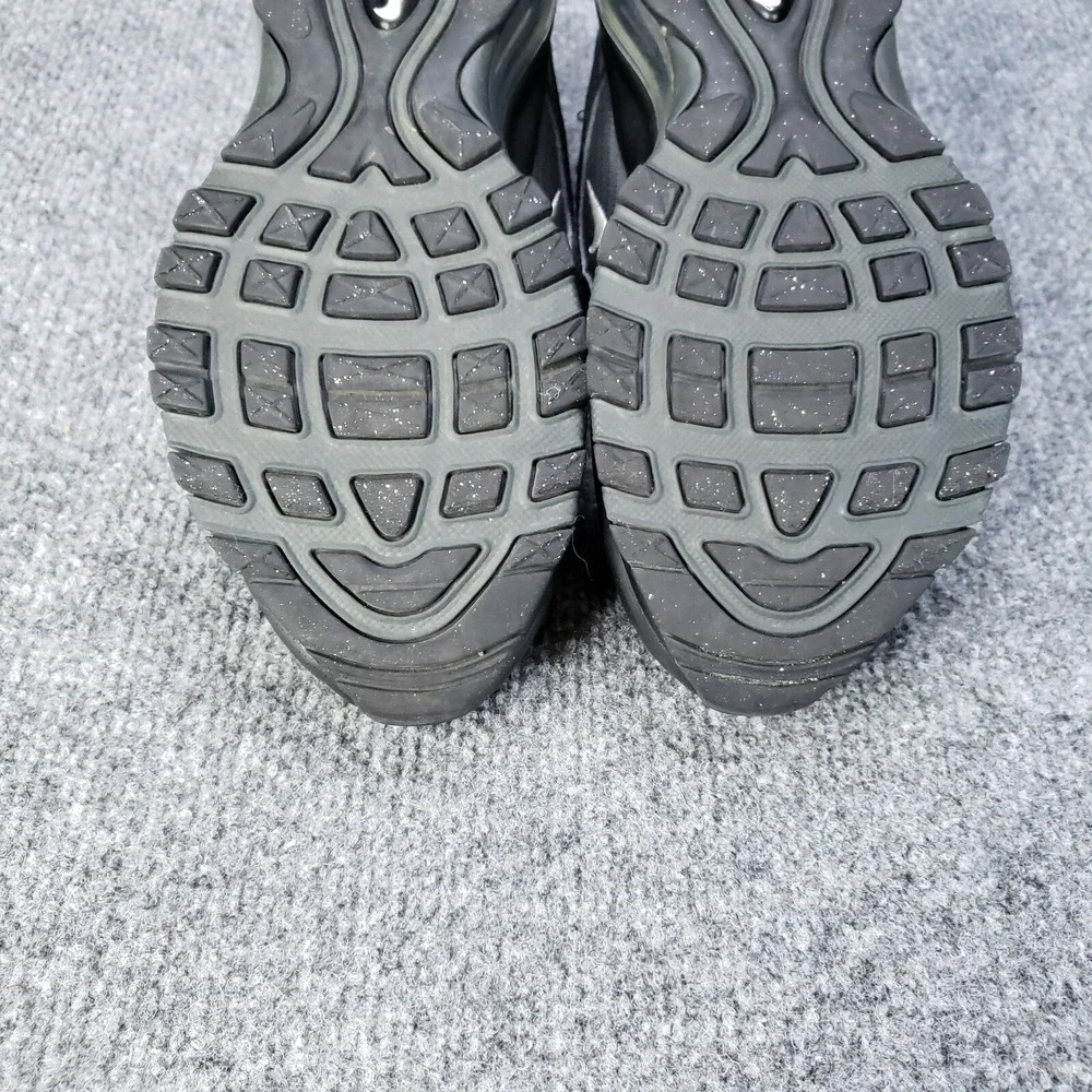 Nike‎ Air Max 97 GS Shoes Kids Youth SIze 4.5 Triple Black Running Sneakers